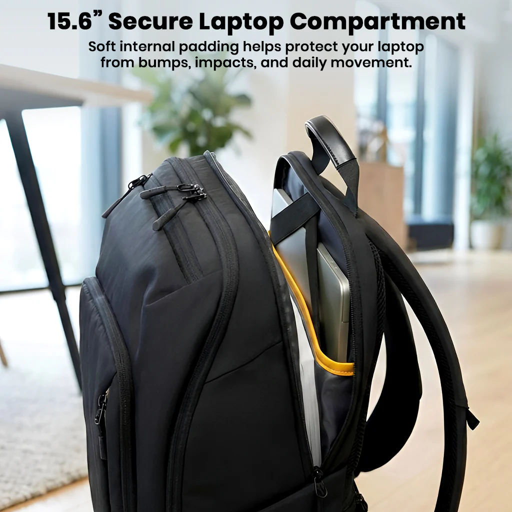 BANGE – 7856 Laptop Bag 24L Large Capacity Waterproof Travel Backpack - Image 3