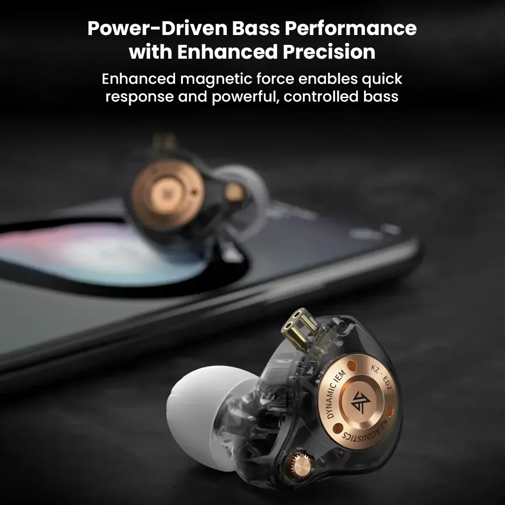 KZ- EDZ Ultra-Wide Frequency Dynamic Driver IEM - Image 8