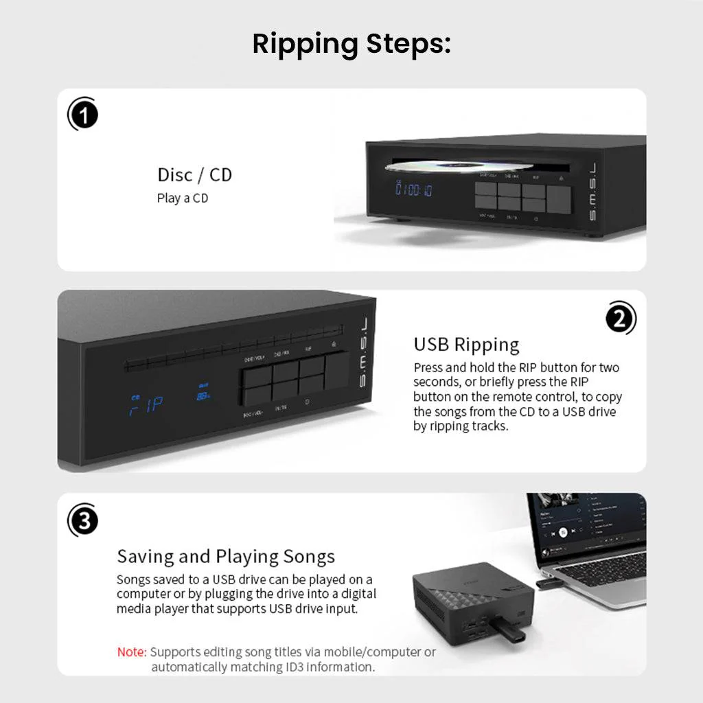 S.M.S.L – PL20 HiFi CD Player & CD Ripper - Image 13