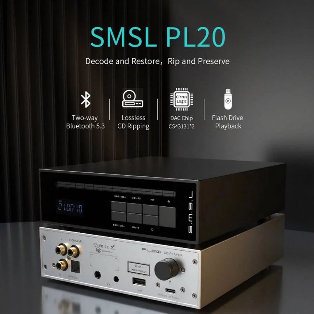 S.M.S.L – PL20 HiFi CD Player & CD Ripper - Image 3