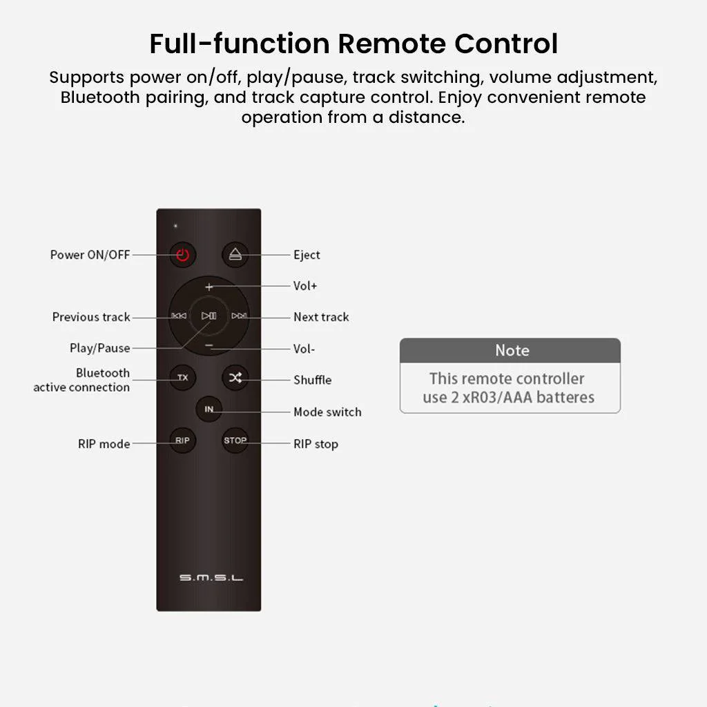 S.M.S.L – PL20 HiFi CD Player & CD Ripper - Image 9