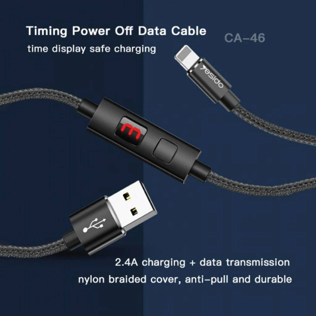 YESIDO - CA-46 Type C Fast Charging Cable - Image 9